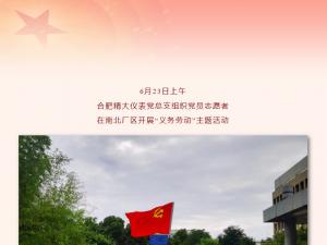 忠誠(chéng)向黨，行動(dòng)踐行——精大黨總支部組織開(kāi)展“義務(wù)